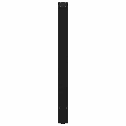 Barbordsben svarta 2 st 50x(90-91) cm stål