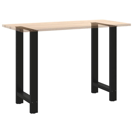 Barbordsben svarta 2 st 50x(90-91) cm stål