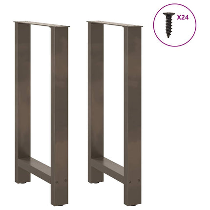 Barbordsben naturstål 2 st 50x(90-91) cm stål