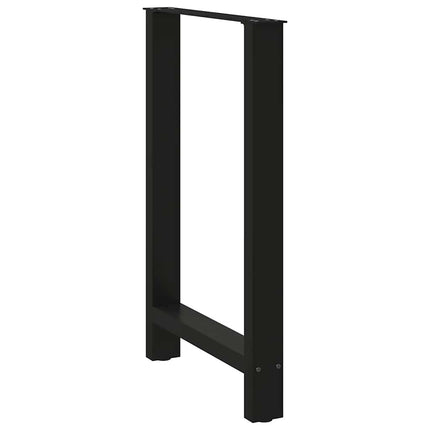 Barbordsben svarta 2 st 60x(90-91) cm stål