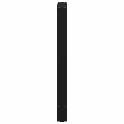 Barbordsben svarta 2 st 60x(90-91) cm stål