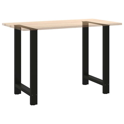 Barbordsben svarta 2 st 60x(90-91) cm stål