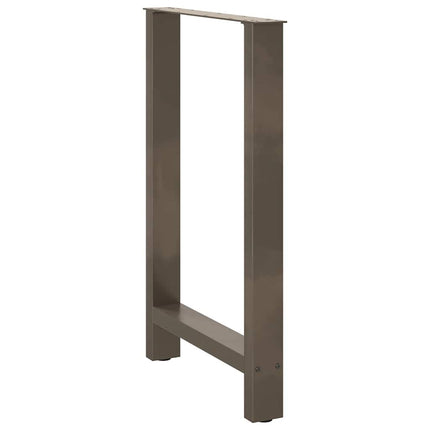 Barbordsben naturstål 2 st 60x(90-91) cm stål