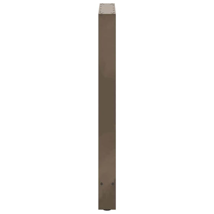Barbordsben naturstål 2 st 60x(90-91) cm stål