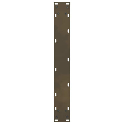 Barbordsben naturstål 2 st 60x(90-91) cm stål