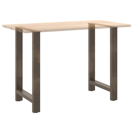 Barbordsben naturstål 2 st 60x(90-91) cm stål