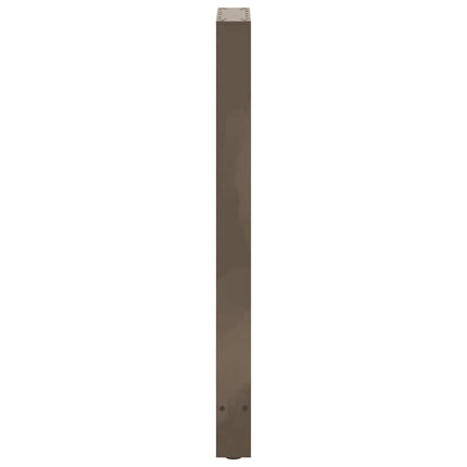 Barbordsben naturstål 2 st 50x(100-101) cm stål
