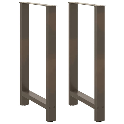 Barbordsben naturstål 2 st 60x(100-101) cm stål