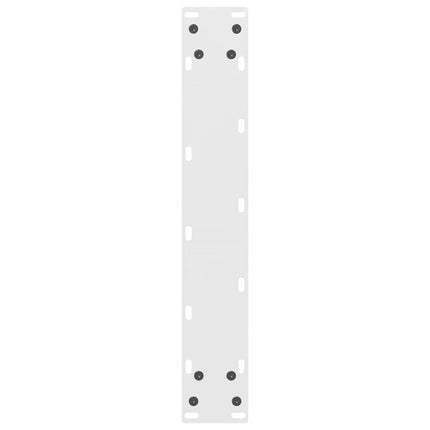 Barbordsben vita 2 st 40x(110-111) cm stål