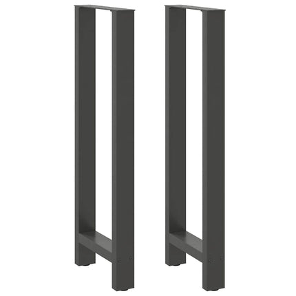 Barbordsben antracit 2 st 40x(110-111) cm stål