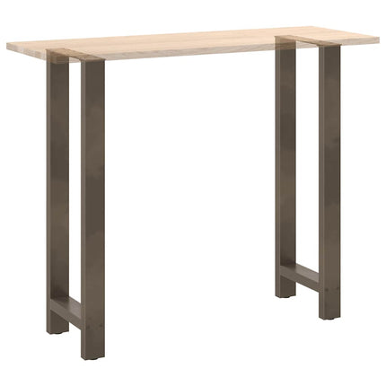 Barbordsben naturstål 2 st 40x(110-111) cm stål
