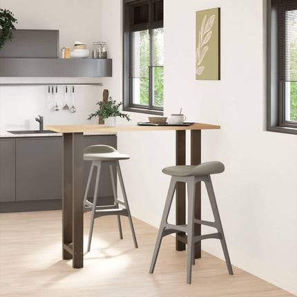 Barbordsben naturstål 2 st 50x(110-111) cm stål