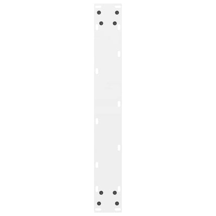 Barbordsben vita 2 st 60x(110-111) cm stål