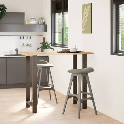 Barbordsben naturstål 2 st 60x(110-111) cm stål