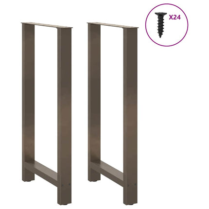 Barbordsben naturstål 2 st 60x(110-111) cm stål