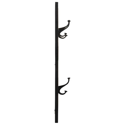 Klädhängare flerfärgad 40x2x80 cm massivt trä återvunnet