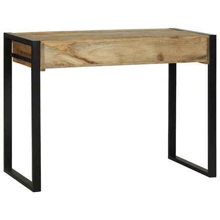 Smyckebord med hylla Brun 100 x 50 x 75 cm Massivt Mangoträ