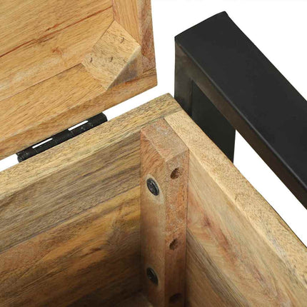 Förvaringskistor Brun 40 x 30 x 30 cm Massivt Mangoträ