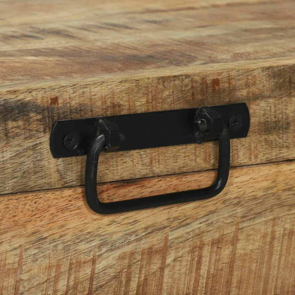 Förvaringskistor Brun 80 x 30 x 30 cm Massivt Mangoträ