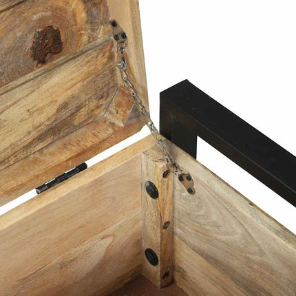 Förvaringskistor Brun 80 x 30 x 30 cm Massivt Mangoträ