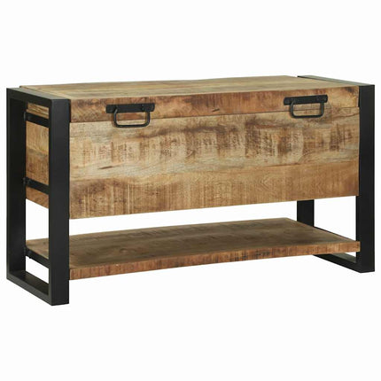 Förvaringslåda Brun 80 x 35 x 45 cm Massivt Mangoträ