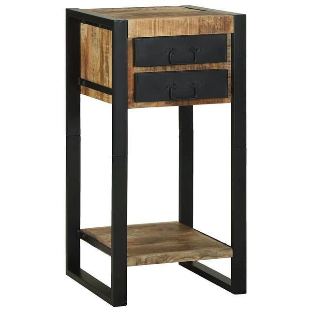Sidobord Brun 40 x 40 x 80 cm Massivt mangoträ