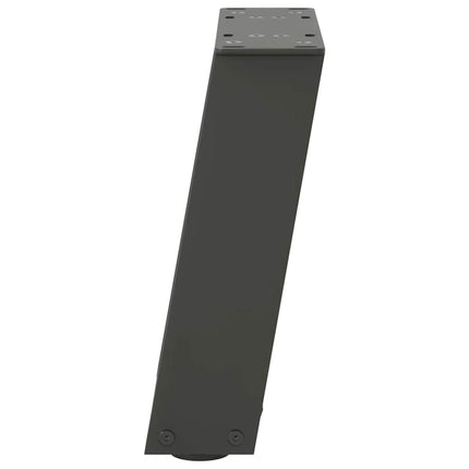 Soffbordsben U-formade 2 st antracit 30x(30-31) cm stål