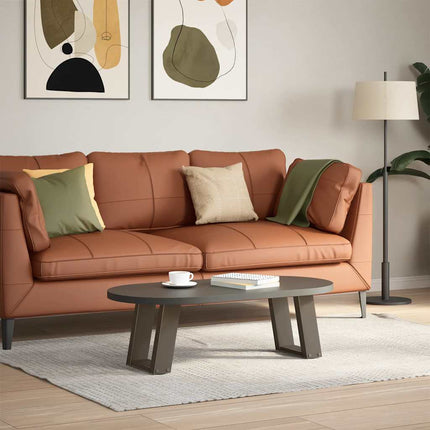 Soffbordsben U-formade 2 st naturstål 30x(30-31) cm stål