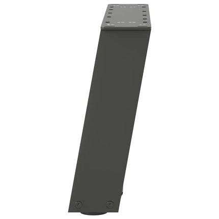 Soffbordsben U-formade 2 st antracit 40x(30-31) cm stål