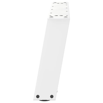 Soffbordsben U-formade 2 st vita 70x(30-31) cm stål