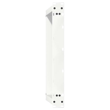 Soffbordsben U-formade 2 st vita 70x(30-31) cm stål