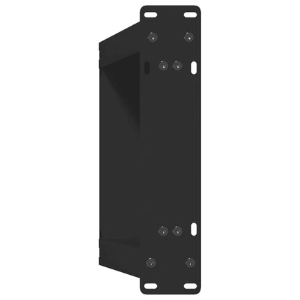 Soffbordsben U-formade 2 st svarta 28x(42-43) cm stål