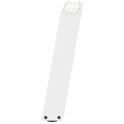 Soffbordsben U-formade 2 st vita 38x(42-43) cm stål