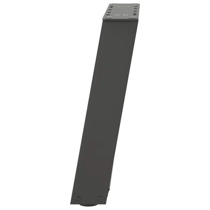 Soffbordsben U-formade 2 st antracit 38x(42-43) cm stål