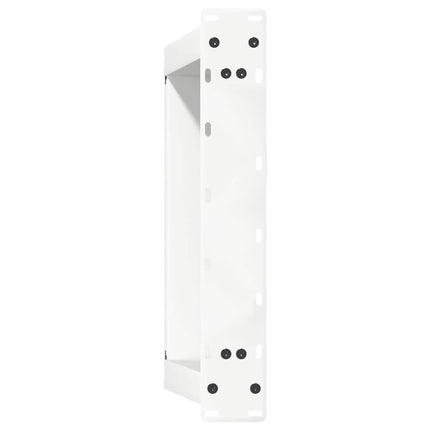 Soffbordsben U-formade 2 st vita 50x(42-43) cm stål