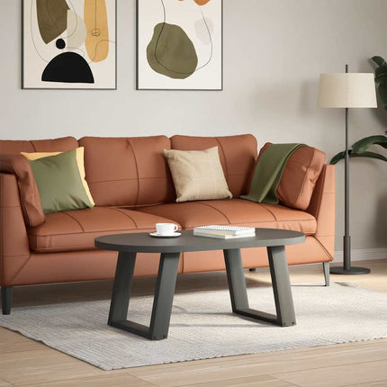Soffbordsben U-formade 2 st antracit 50x(42-43) cm stål