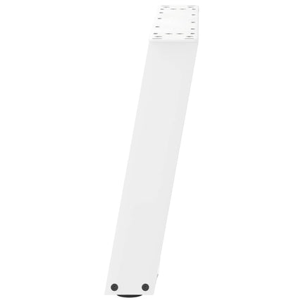 Soffbordsben U-formade 2 st vita 70x(42-43) cm stål