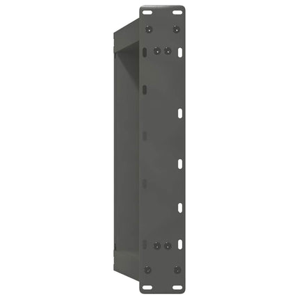 Soffbordsben U-formade 2 st antracit 70x(42-43) cm stål
