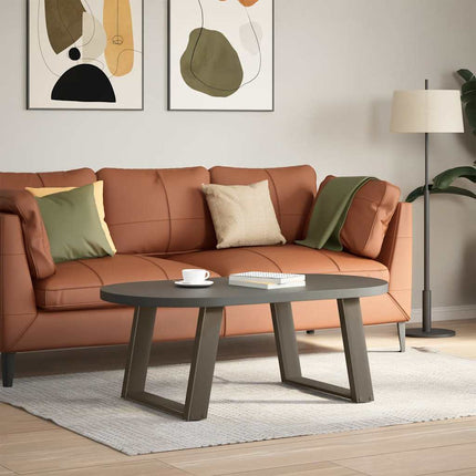 Soffbordsben U-formade 2 st naturstål 70x(42-43) cm stål