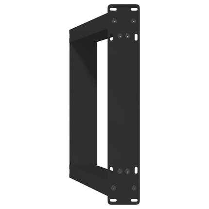 Konsolbordsben U-formade 2 st svarta 28x(72-73) cm stål