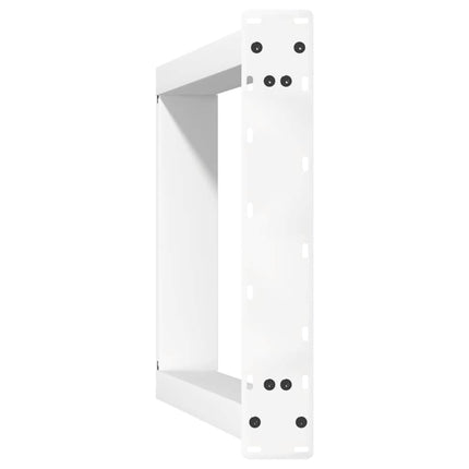 Matbordsben U-formade 2 st vita 60x(72-73) cm stål