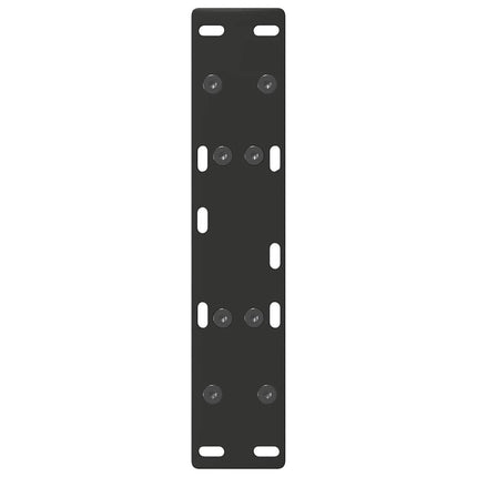 Soffbordsben A-formade 2 st svarta 30x(30-31) cm stål