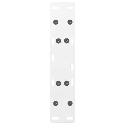 Soffbordsben A-formade 2 st vita 30x(30-31) cm stål