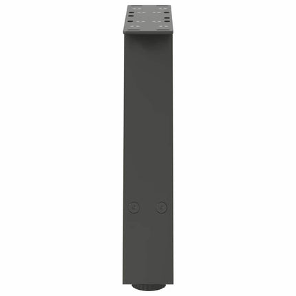 Soffbordsben A-formade 2 st antracit 30x(30-31) cm stål