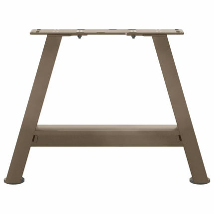 Soffbordsben A-formade 2 st 30x(30-31) cm stål