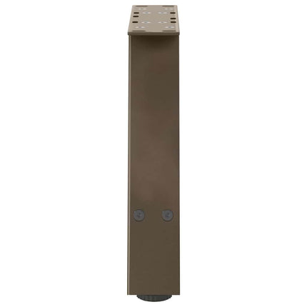 Soffbordsben A-formade 2 st 30x(30-31) cm stål