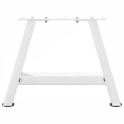 Soffbordsben A-formade 2 st vita 40x(30-31) cm stål