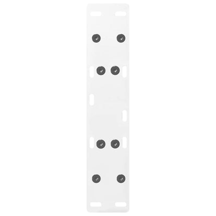 Soffbordsben A-formade 2 st vita 40x(30-31) cm stål