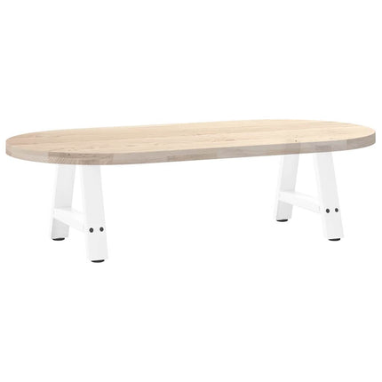 Soffbordsben A-formade 2 st vita 40x(30-31) cm stål