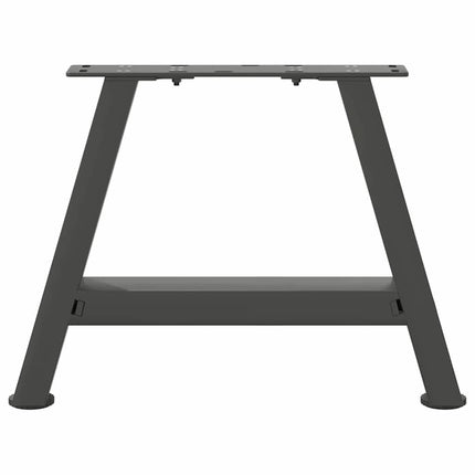 Soffbordsben A-formade 2 st antracit 40x(30-31) cm stål